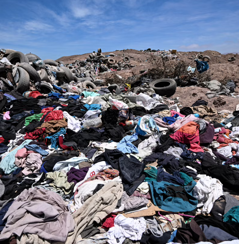 Chilean desert is home to tons of discarded clothing